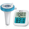 bd744a6289964d6c GEEVON ating Easy Read,Digital Pool Thermometer Wireless with Indoor Temperature Humidity Monitor