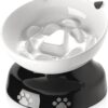 Y YHY Slow Feeder, Elevated Food Bowl Tilted Design for Dog and Cat for Dry and Wet Food