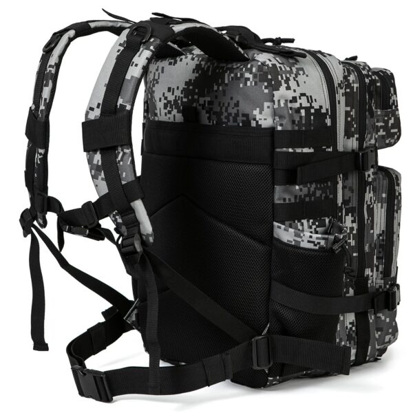 bd84012fd42f0c1a 45L Molle Tactical Backpack Bag Hunting MOLLE Backpack GYM For Men EDC Outdoor Hiking Survival Rucksack Witch Bottle Holder
