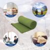 Fleece Sleeping Bag Liner, 75" Long Zipper Microfiber Fleece Travel Single Sleeping Bag Camping Blanket, Indoor Outdoor Blanket for Adults & Children