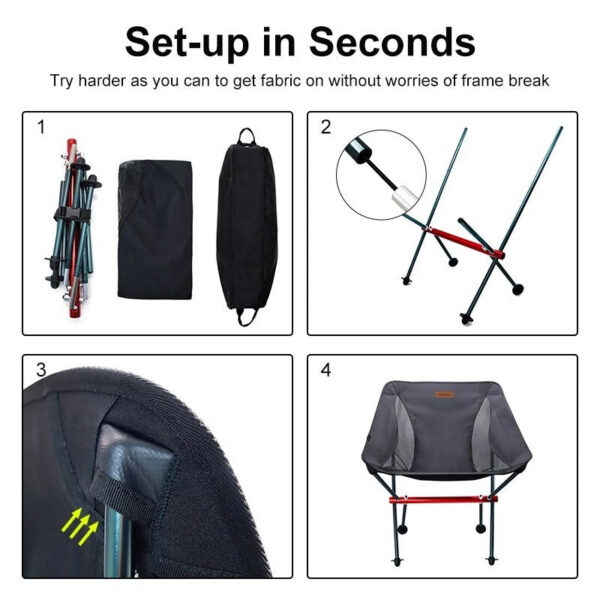 PACOONE Camping Fishing Folding Tourist Beach Chaise Longue Chair for Rela Foldable Leisure Travel Furniture Picnic