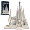 bdc40b2c0d123542 Piececool 3D Metal Puzzles La Sagrada Família Model Kits Jigsaw Toy DIY Set for Adult Collection Building Blocks