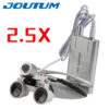3.5X/2.5X Magnification Binocular Dental Loupe Surgery Surgical Magnifier with Headlight LED Light Medical Operation Loupe Lamp