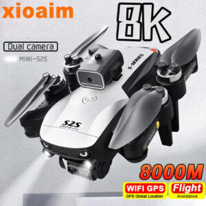 For Xiaomi S2S Drone 4k Profesional 8K HDCamera Obstacle Avoidance Aerial Photography Brushless Motor Foldable RC Quadcopter Toy