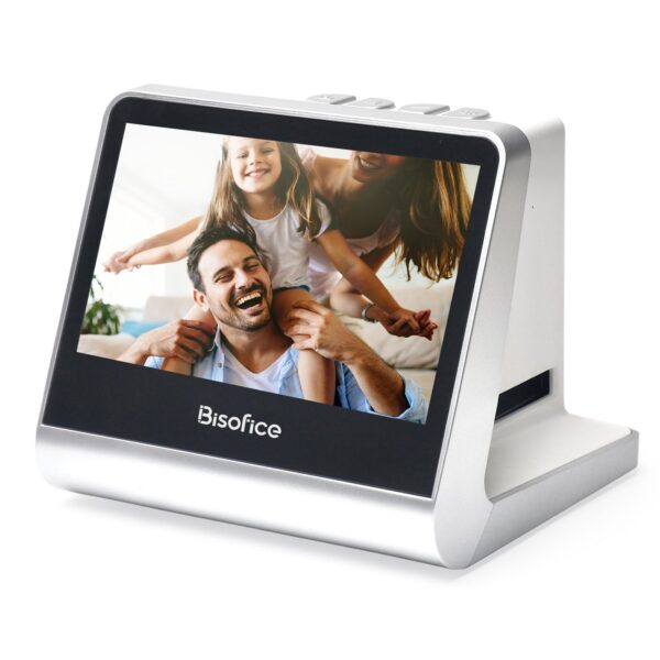 bde23d116684127d Film and Slide Scanner for 135 Film(36*24mm)/126KPK /110 Film/Super8/ Monochrome/Slide to Digital JPEG Photos 5'' Screen 16GB