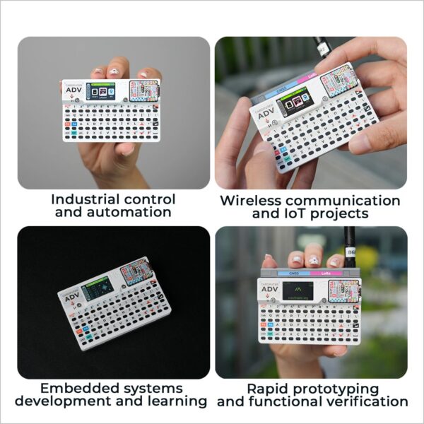 bdee09011c7d9fee M5stack Official Cardputer Adv Version ESP32 Portable Computer M5StampS3A Development Kit 1.14 Inch Screen 56 Key Keyboard Card