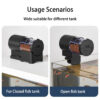 Automatic Tank Intelligent Timing 100Ml Auto Goldfish Large Capacity Fish Aquarium Feeder