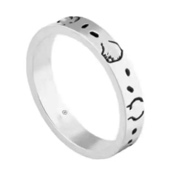 be0df08693689669 Titanium steel sier love designer jewelry for men and women spirit heart rings party engagement confession wedding Ring with green box Size 5-11