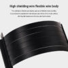 be14d7cb2cdc21f7 Full Speed 4.0 PCIE X16 Riser Cable Graphics Card Extension Cord PCI Express Lossless Shielded Extender Antijam GPU AXYB