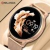 be19fda3fdc13c32 Bluetooth Call Smart Watch Women Custom Dial Steel Watches Men Sports Fiess Tracker Heart Rate Smartwatch For Android IOS G35