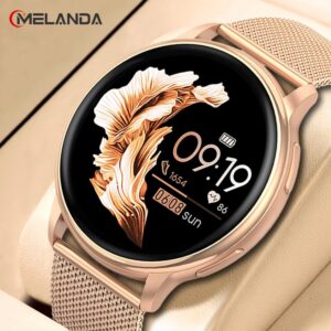 be19fda3fdc13c32 Bluetooth Call Smart Watch Women Custom Dial Steel Watches Men Sports Fiess Tracker Heart Rate Smartwatch For Android IOS G35