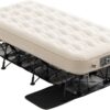 be1a6329d5774552 VEVOR Air Mattress with Frame, Inflatable 2 Person Camping Cot with Built-in Pump, Portable Folding Air Beds Supports 600 lbs, Blow Up Bed for Guests Camping Travel Indoor & Outdoor Use