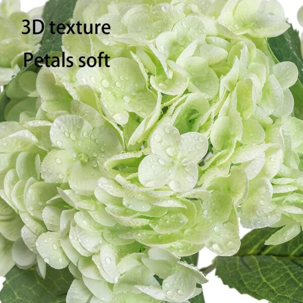 be1c6b952e62f278 3PCS 22 inch Realistic Artificial Hydrangea Large Real Touch Flowers Artificial Flowers Dry Flowers Outdoor Wedding Christmas Office Family Party Living Room Table Decoration (Blue)