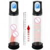 LCD Electric Enlargement Extend Trainer Male Masturbators Cup Dick Pump Sex Toys for Men