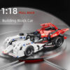 485PCS Building Blocks City Speed Car Festive Giving Racing Vehicle with Super Racers Bricks Toys for Children Boy Gift