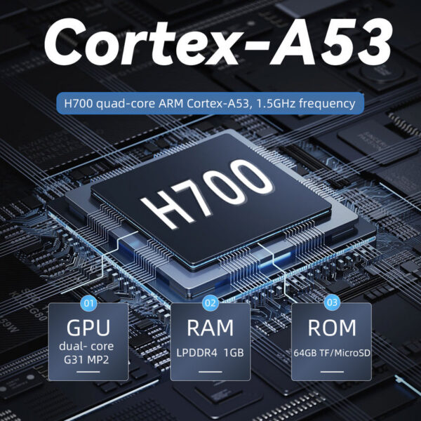 ANBERNIC RG35XX H 64Bit and-held Consoles For Playing Video Games 3.5-inch IPS 640*480 Screen Retro Game Player 3300 mAh Battery