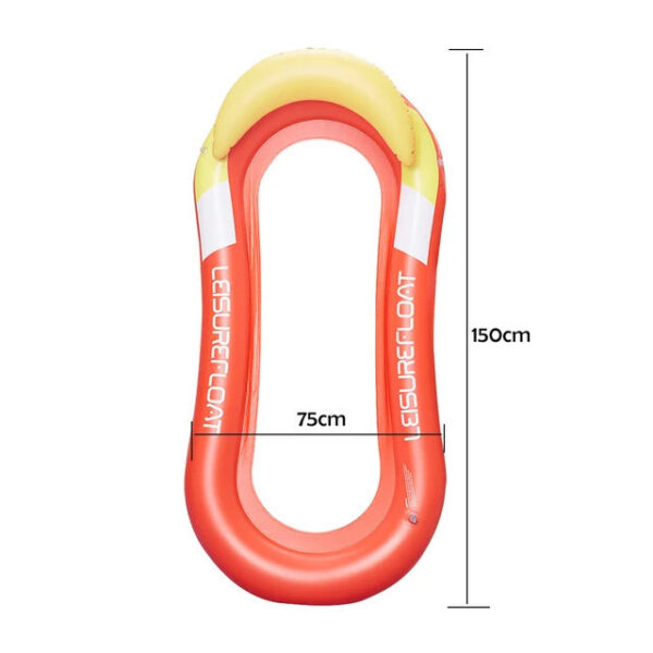 be4ea647254688e9 2024 New Hammock Recer Iatable ating Swimming Mattress Outdoor Foldable Water Sleeping Bed Pool Lounge Chair