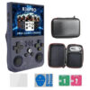 NEW R36PRO Retro Handheld Game Console ux System 3.5 Inch IPS Screen Portable Pocket Video Player 64GB Games