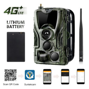 be5f2057ecabbed9 APP Trail Camera Clould Service 4G Hunting Cameras HC801PlusLI With 5000Mah Recharger Battery 30MP 2K Night Vision Photo Traps