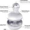 New Electric Cordless Hair Scalp Massager Handheld Portable Head Scratcher Massager for Hair Growth, Deep Clean and Stress Relax