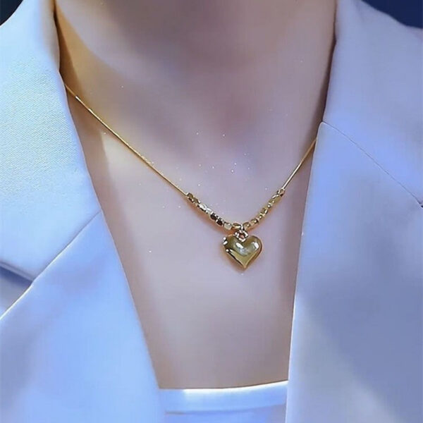 Genuine Gold Diamond Ginkgo Leaf Pendant Necklaces Simple Zircon Neck Chain for Women Fine Jewelry Gifts