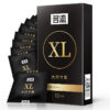 10 Pcs Super Thin Condoms for Men Lubricated Threaded G Spot Natural Rubber Comdoms Sex Toys Products For Men Adult supplies