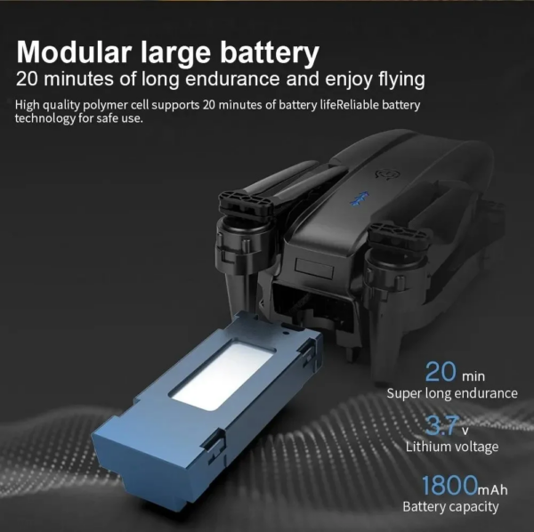 E99 Pro Professional Wide Angle RC Dron HD 4K Camera Mode Foldable Helicopter Aircraft Quadcopter Drone Kid Gift Toys