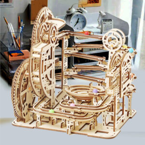 3d Wooden Puzzle Building Model Kits Marble Runs nical Puzzles Selssembly Toy STEAM Educational Toys for Kids Adult Gift