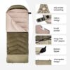 bec0e3f9696af922 OneTigris Trailnap Sleeping Bag 3 Season Extra-Wide Warm for Camping Backpacking Travel Outdoor Activities