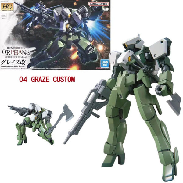 becbe9a451354a88 Bandai Genuine HG IBO 1/144 GUNDAM Barbatos Gusion Hajiroboshi Astaroth Anime Action Figure Collectible Assembly Model Toys Gift
