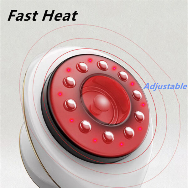 bed27e913b1625c8 Home Electric Guasha Scraping Massage Cupping Body Vacuum Cans Suction Cup Heating Fat Burner Anti-cellulite Massager