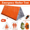 bedd186ec29af885 2 Person Emergency Tent Casa De Waterproof Camping Travel Pergola Family Campaign House Tourist Tents Cool Gear Equipment Coat
