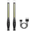 USB Rechargeable COB LED Flashlight Magnetic Work Light Powerful Portable Lanterna Built In Battery 3000Mah Camping Torch Lamp