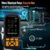 Professional OBD2 Scanner Diagnostic Tool Check Engine Light Trouble Code Reader Car Fault Detector
