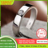 bf09ec89f4e9f3c3 Men's Women's Wedding Original S Sterling Sier 2mm Zirconia Diamond Couple's Engagement Ring Lovers' Fine Jewelry