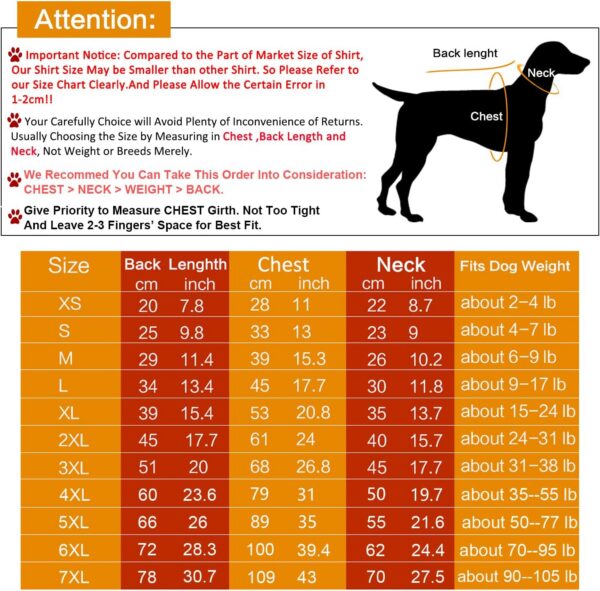 bf127b3023ff2cdd Koneseve Dog Shirts Soft Cotton Dog Clothes Stretchy T-Shirt for Small Medium Large Dogs Cat Shirt Breathable Puppy Outfit Kitten Apparel Pet Pullover Tee Blank Basic Sweatshirt 2-Pack Blue & Red 5XL