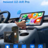 bf2593aa60c790d4 OTTOCAST Wireless CarPlay U2AIR Pro Adapter for iPhone Car Play Dongle For Audi VW Benz Kia Honda Toyota Ford Auto Connect