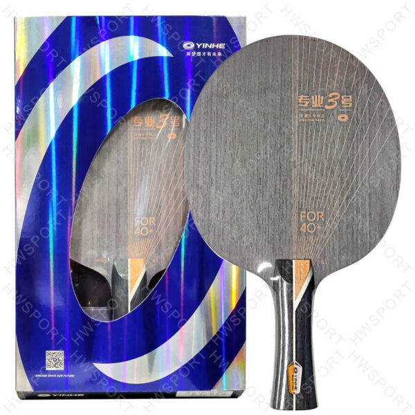 YINHE PRO 03 Table Tennis Blade Professional 5+2 KLC Inner Force Ping Pong Blade OFF+ Brand New Base Board with Original Case