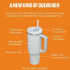 bf5fa0755a94d0bf THE QUENCHER H2.0 40OZ Mugs Black Chroma Tumblers Insulated CLEAN SLATE Car Cups Stainless Steel Coffee Termos Tumbler Winter Pink Target Red Cosmo Neon White US STOCK