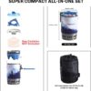 bf8b8c36801f9201 Fire Maple Polaris Pressure Regulator Cooking System | Portable Camping Backpacking Gas Stove with Piezo Ignition POT Support & Stand | Compact Gas Stove Burner for Hiking Bushcraft Trekking (Blue)