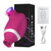 bf8fa31cff53c18d 2 in 1 Clitoris Sucking Vibrator for Women Vibrating Egg Licking Oral Clit Vacuum Stimulator Female Goods Sex Toys for Adults
