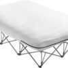 bf9739528a79d7cf VEVOR Air Mattress with Frame, Inflatable 2 Person Camping Cot with Built-in Pump, Portable Folding Air Beds Supports 600 lbs, Blow Up Bed for Guests Camping Travel Indoor & Outdoor Use
