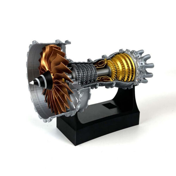 bfa19c784bd0c196 TR900 Turbofan Aircraft Kit Turbojet Engine Model Adult Gift nical Science Education Toy