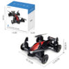 bfad860eb33ba25e JJRC H103 Land-Air Mini Drone Car Dual-Mode Remote Control Quadcopter Headless Altitude Hold 360° Flip RC Toy Gift for Kids
