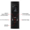 bfc6e2f2d59aae25 XMSJ Mini Distance Meter 40M 60M Measure Infrared Rangefinder USB Rechargeable Portable Handheld Laser Range Finder Tape