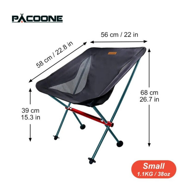 PACOONE Camping Fishing Folding Tourist Beach Chaise Longue Chair for Rela Foldable Leisure Travel Furniture Picnic