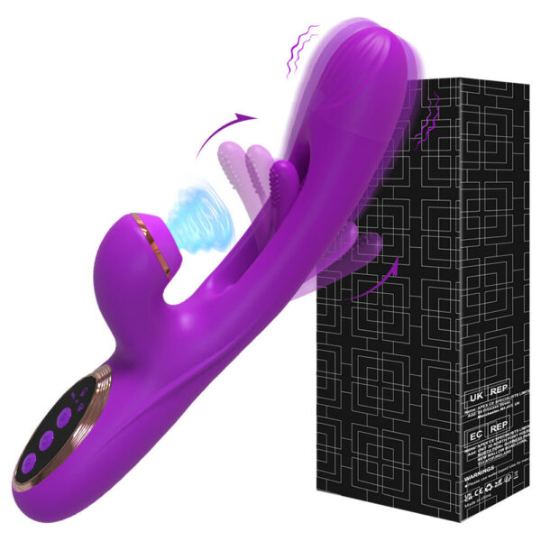 bfd4a5f967c193fe Tapping Flapping Vibrator for Women Clitoris Clit Sucker Stimulator Powerful Sex Toy Woman Female Rabbit Sucking Vibrators