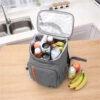 bfe776e38aa3eaa2 1pc Shoulder Bag Multifunctional Outdoor Picnic Insulation Fresh-keeping Backpack Leak-proof Ice BagTravel Essentials