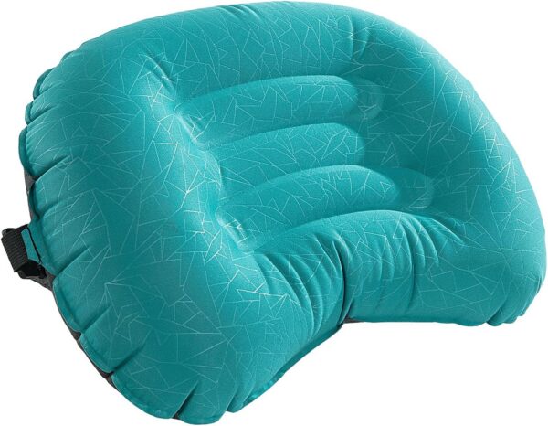 bfea93f729261073 HOMBYS Beach Pillow Inflatable Camping Pillow Pool Pillow-Won’t Blow Away on Windy Beaches, Soft & Durable, Foldable and Portable, with Straps and Sandbag.(Blue, 17"x12.6"x4.7")