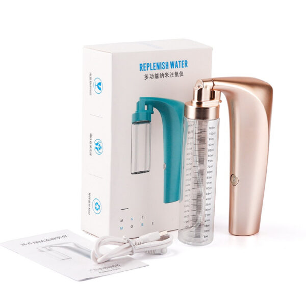 c000d9537f3f7fea 100ML Airbrush Nano Fog Mist Moisturizeing Sprayer Air Compressor Spray Gun Make Up Mask Facial SPA Moisturize Skin